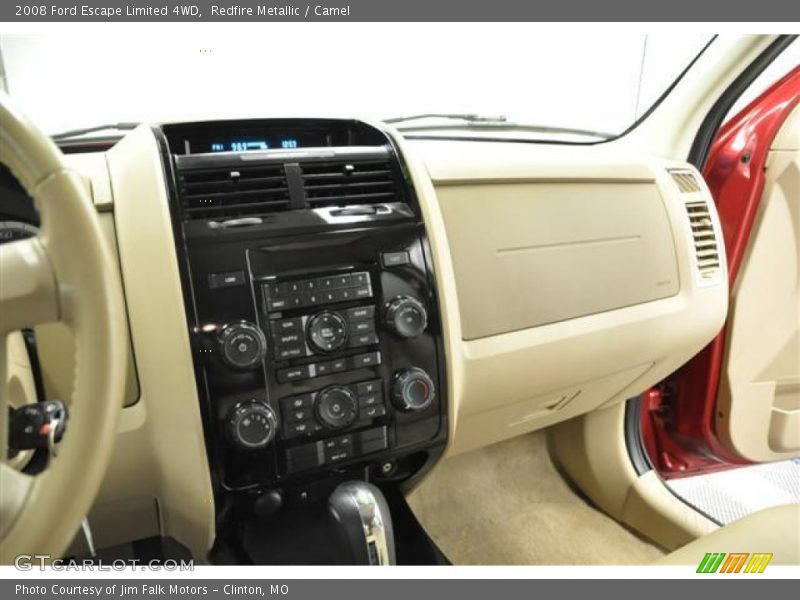 Redfire Metallic / Camel 2008 Ford Escape Limited 4WD