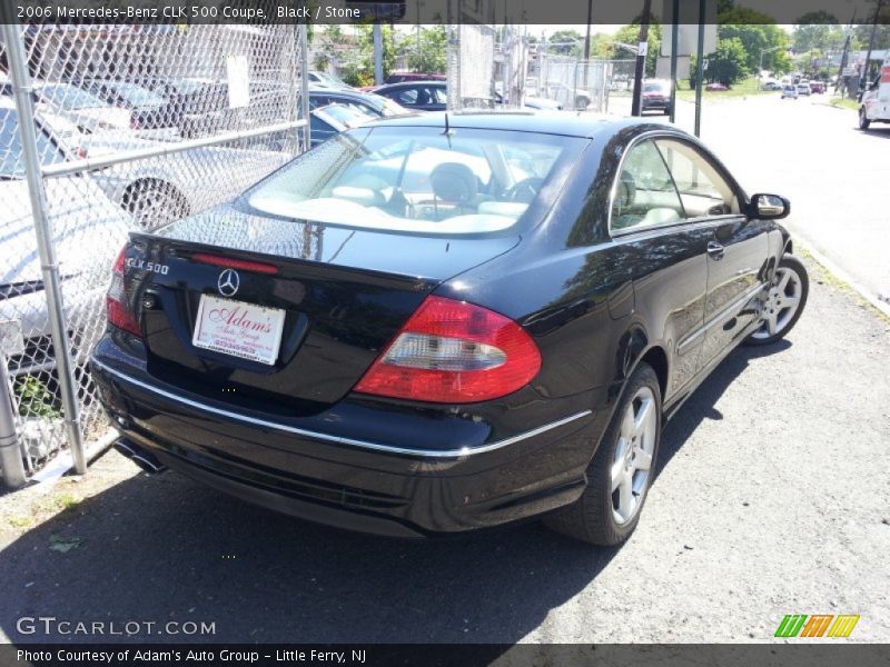 Black / Stone 2006 Mercedes-Benz CLK 500 Coupe