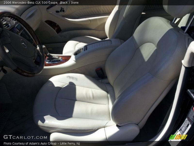 Black / Stone 2006 Mercedes-Benz CLK 500 Coupe