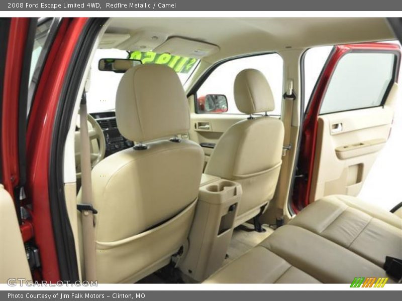 Redfire Metallic / Camel 2008 Ford Escape Limited 4WD
