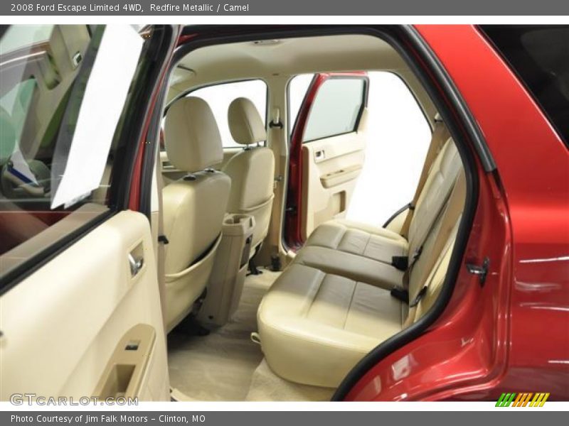 Redfire Metallic / Camel 2008 Ford Escape Limited 4WD