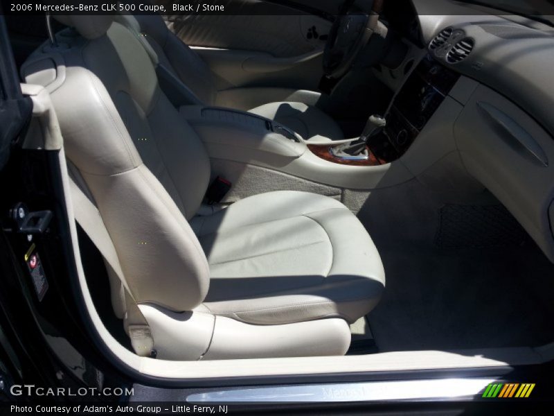 Black / Stone 2006 Mercedes-Benz CLK 500 Coupe