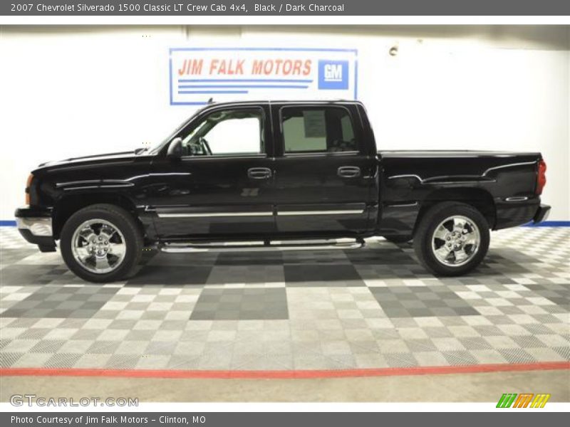 Black / Dark Charcoal 2007 Chevrolet Silverado 1500 Classic LT Crew Cab 4x4