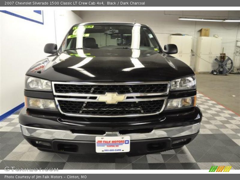 Black / Dark Charcoal 2007 Chevrolet Silverado 1500 Classic LT Crew Cab 4x4