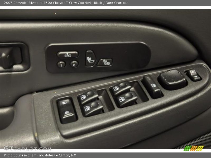 Black / Dark Charcoal 2007 Chevrolet Silverado 1500 Classic LT Crew Cab 4x4