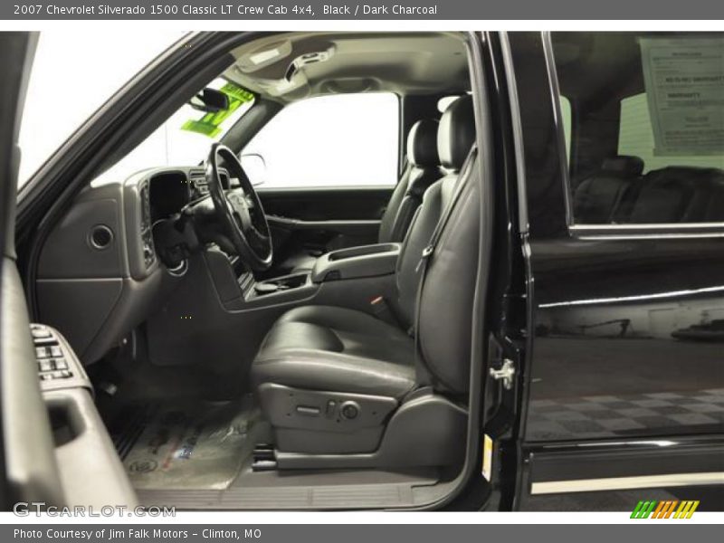 Black / Dark Charcoal 2007 Chevrolet Silverado 1500 Classic LT Crew Cab 4x4