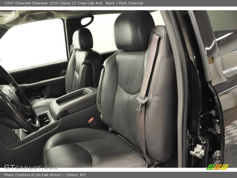 Black / Dark Charcoal 2007 Chevrolet Silverado 1500 Classic LT Crew Cab 4x4