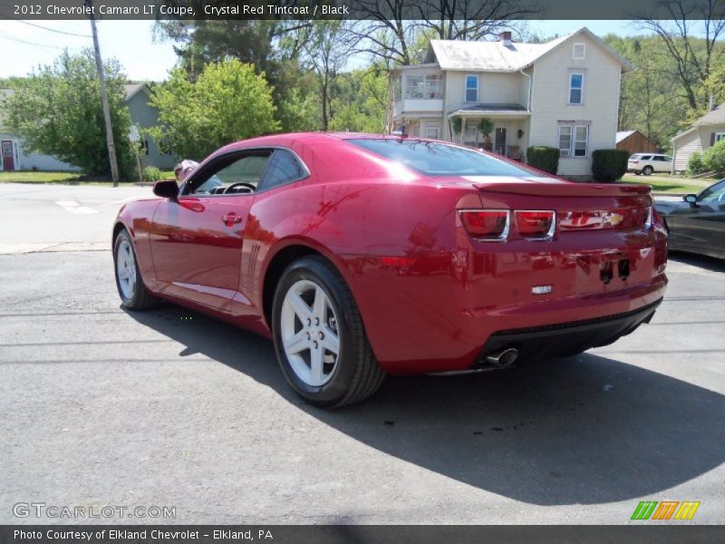 Crystal Red Tintcoat / Black 2012 Chevrolet Camaro LT Coupe