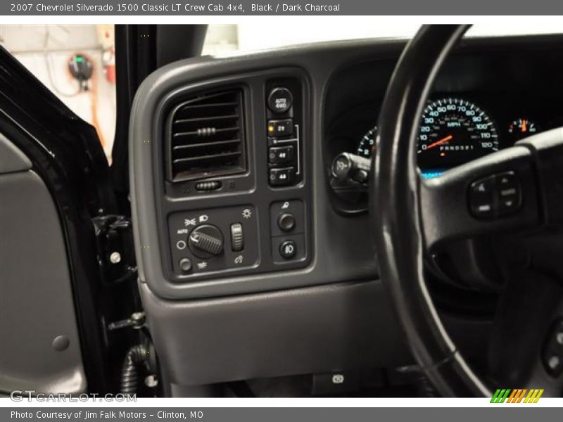 Black / Dark Charcoal 2007 Chevrolet Silverado 1500 Classic LT Crew Cab 4x4