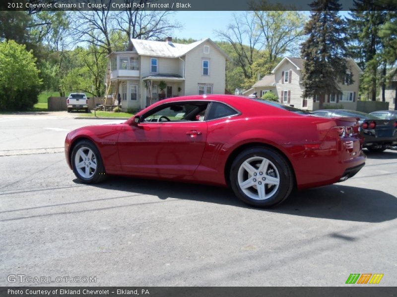 Crystal Red Tintcoat / Black 2012 Chevrolet Camaro LT Coupe