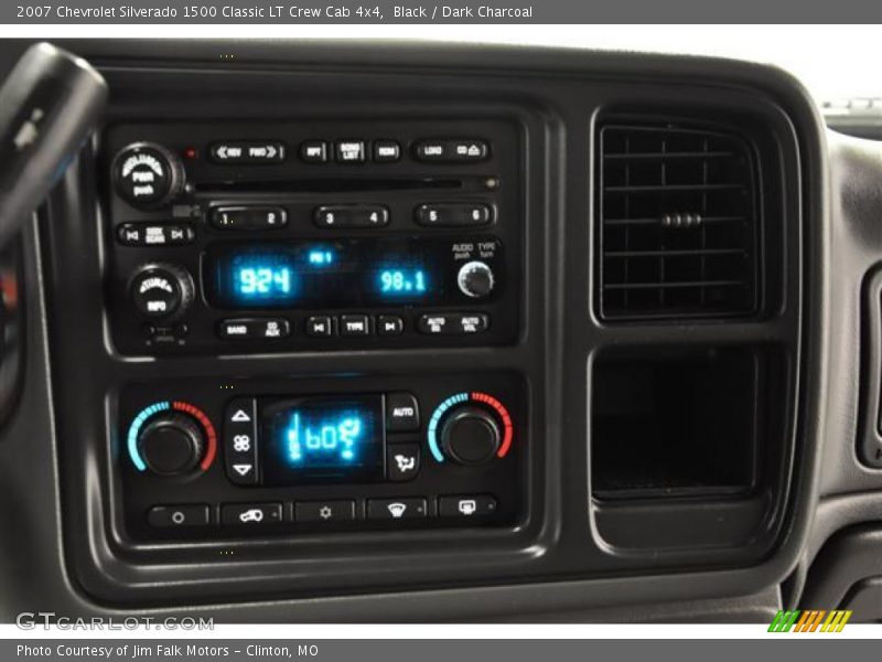 Black / Dark Charcoal 2007 Chevrolet Silverado 1500 Classic LT Crew Cab 4x4