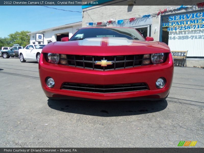 Crystal Red Tintcoat / Black 2012 Chevrolet Camaro LT Coupe