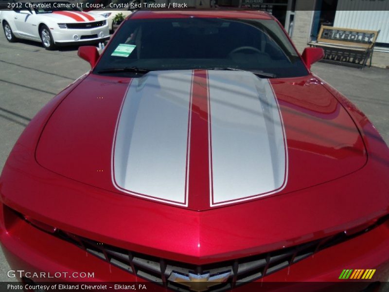 Crystal Red Tintcoat / Black 2012 Chevrolet Camaro LT Coupe