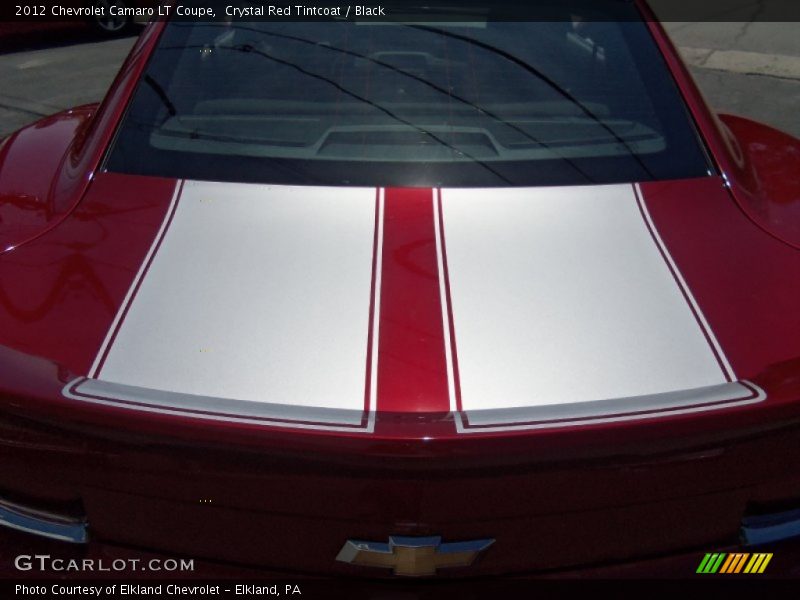 Crystal Red Tintcoat / Black 2012 Chevrolet Camaro LT Coupe