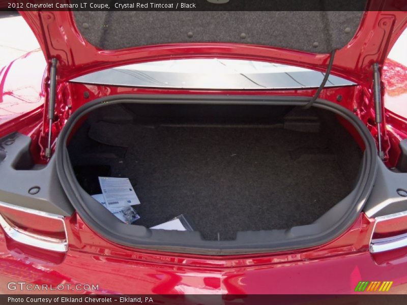  2012 Camaro LT Coupe Trunk