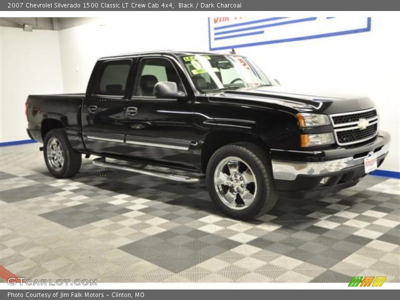 Black / Dark Charcoal 2007 Chevrolet Silverado 1500 Classic LT Crew Cab 4x4