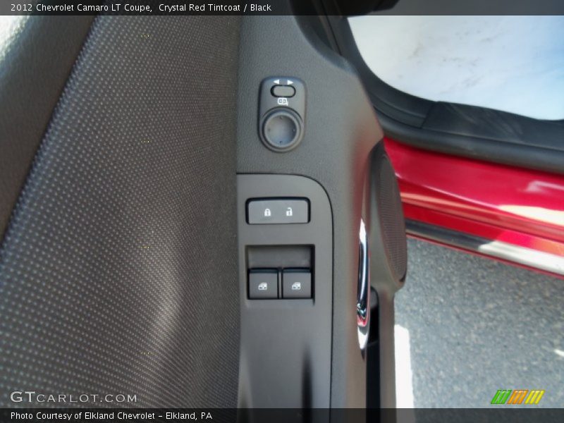 Crystal Red Tintcoat / Black 2012 Chevrolet Camaro LT Coupe