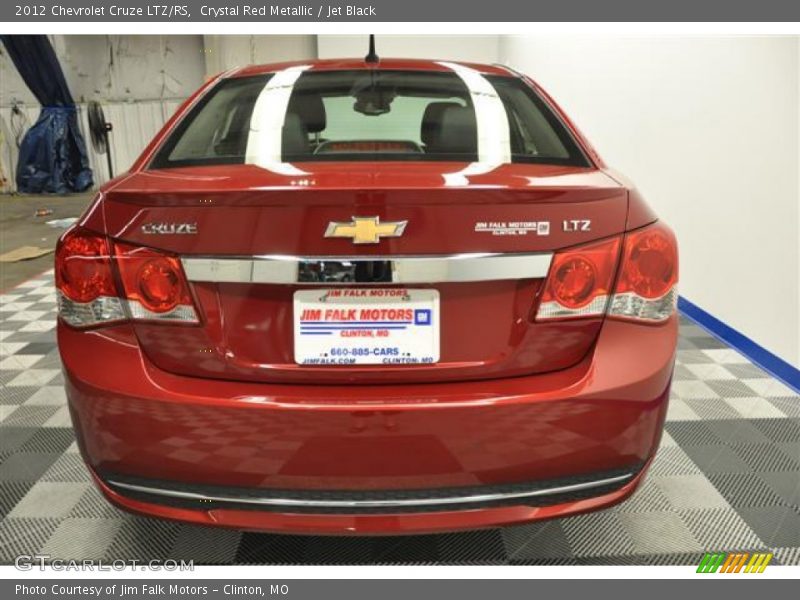Crystal Red Metallic / Jet Black 2012 Chevrolet Cruze LTZ/RS