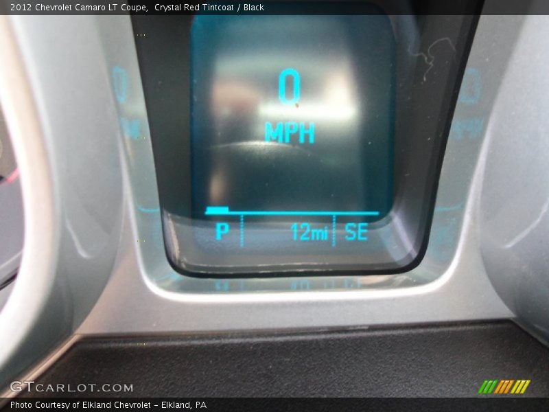 Crystal Red Tintcoat / Black 2012 Chevrolet Camaro LT Coupe