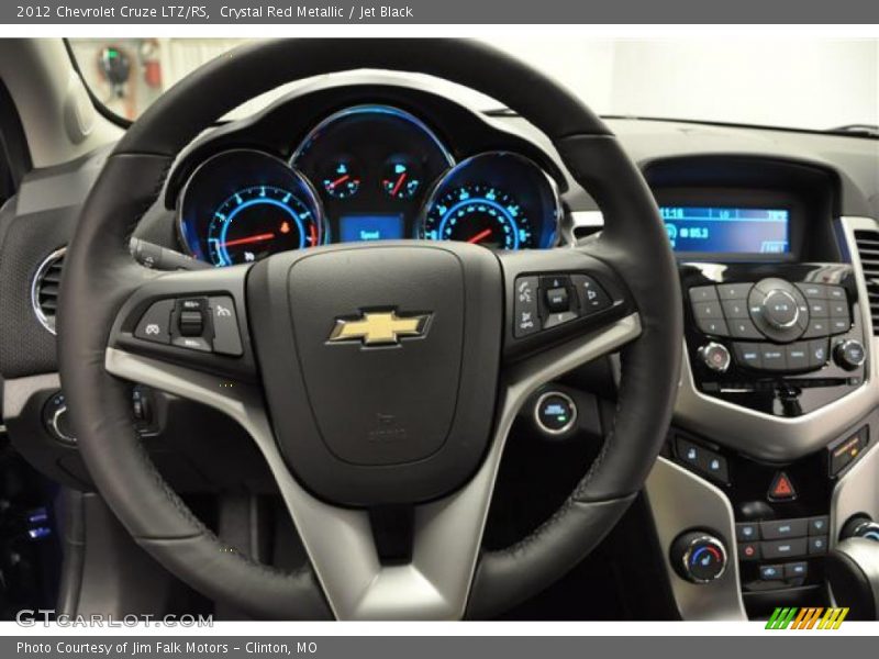 Crystal Red Metallic / Jet Black 2012 Chevrolet Cruze LTZ/RS