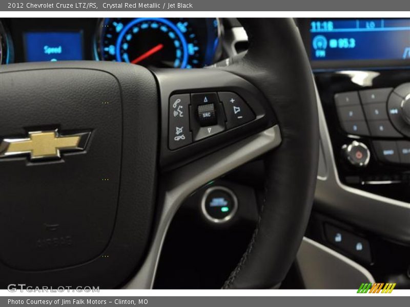 Crystal Red Metallic / Jet Black 2012 Chevrolet Cruze LTZ/RS