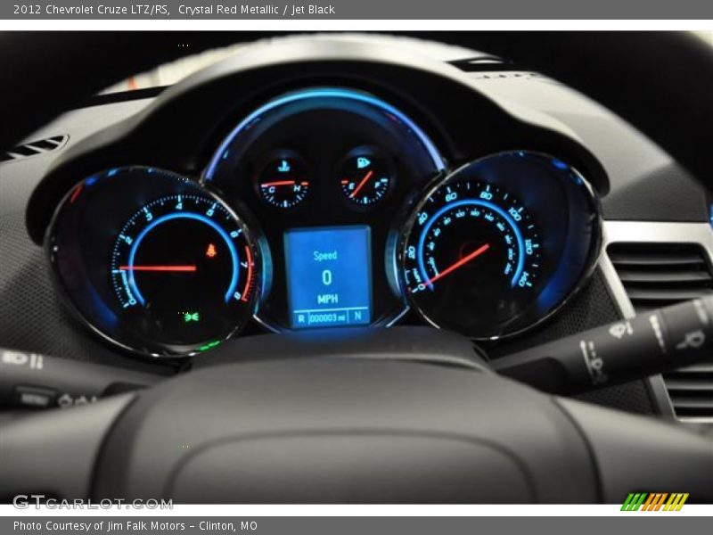 Crystal Red Metallic / Jet Black 2012 Chevrolet Cruze LTZ/RS