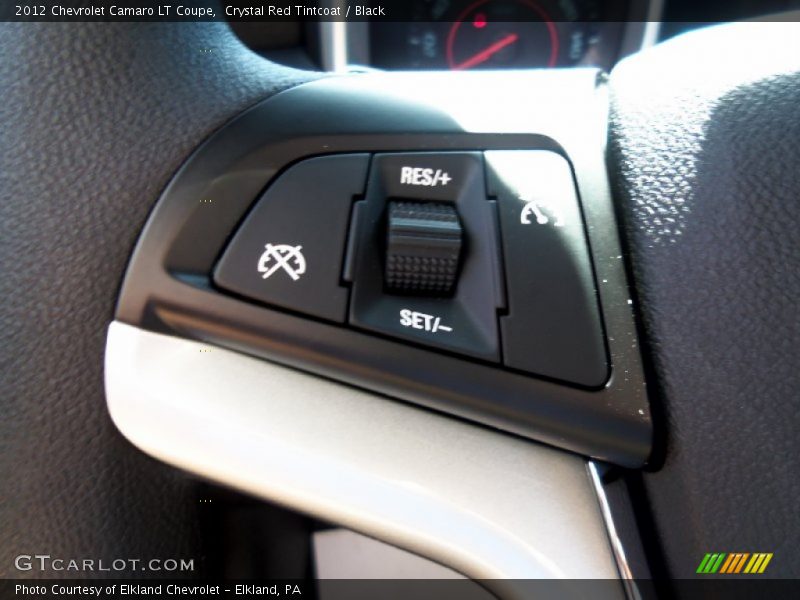 Crystal Red Tintcoat / Black 2012 Chevrolet Camaro LT Coupe