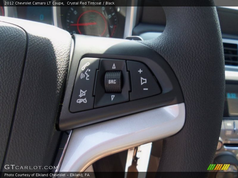 Crystal Red Tintcoat / Black 2012 Chevrolet Camaro LT Coupe