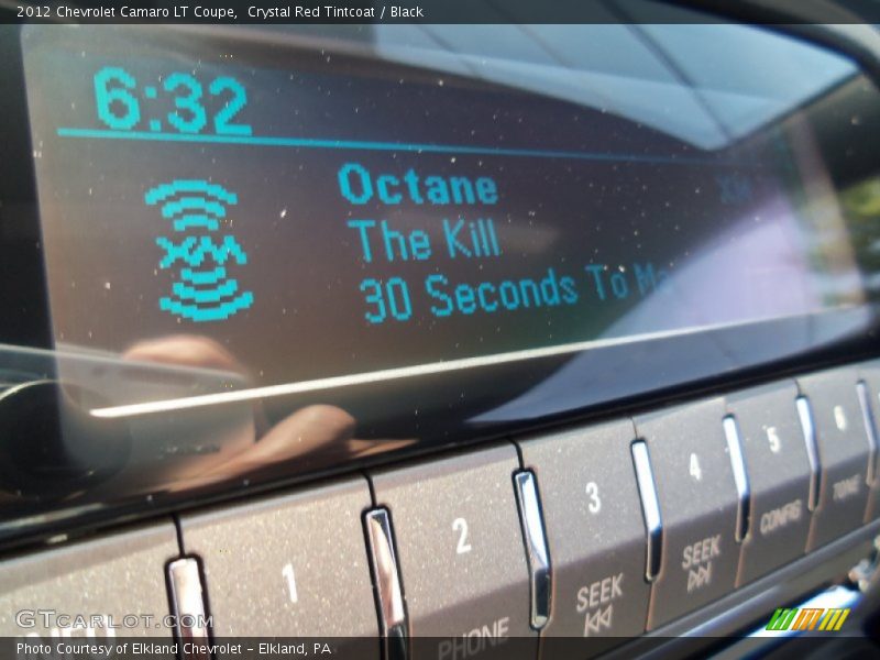 Crystal Red Tintcoat / Black 2012 Chevrolet Camaro LT Coupe