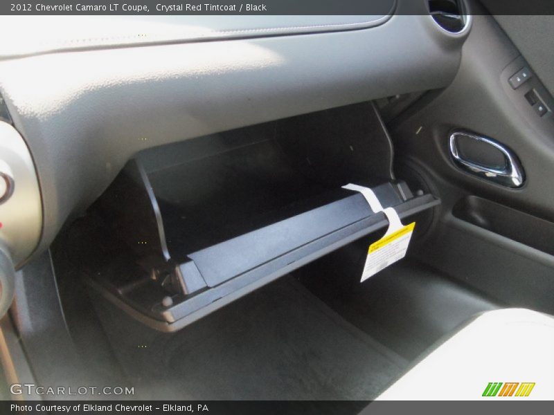 Crystal Red Tintcoat / Black 2012 Chevrolet Camaro LT Coupe
