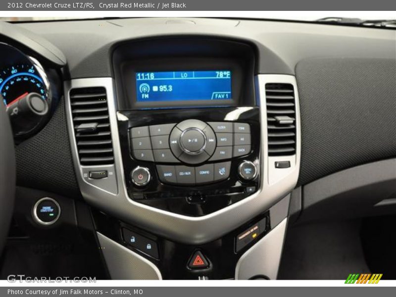 Crystal Red Metallic / Jet Black 2012 Chevrolet Cruze LTZ/RS