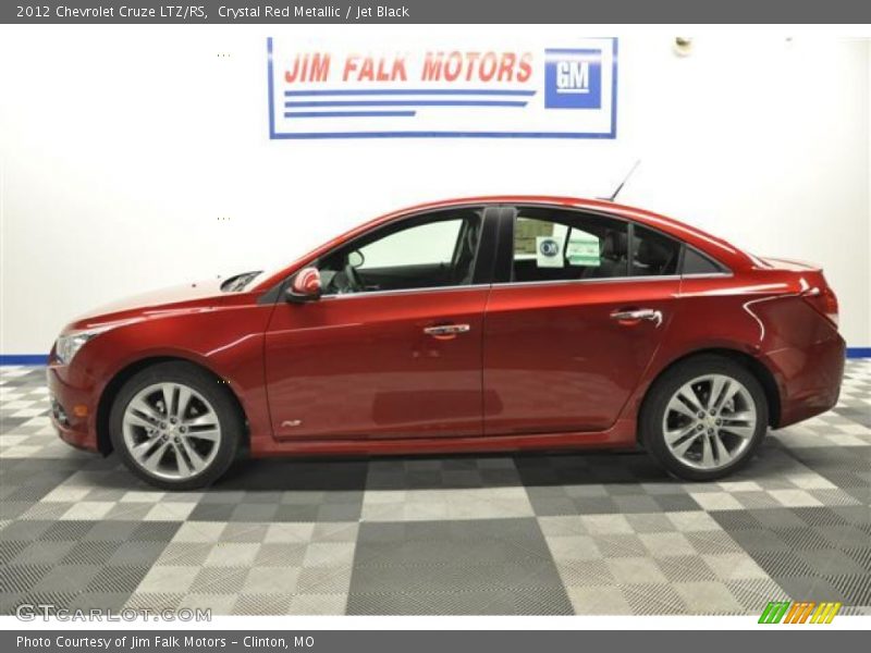 Crystal Red Metallic / Jet Black 2012 Chevrolet Cruze LTZ/RS
