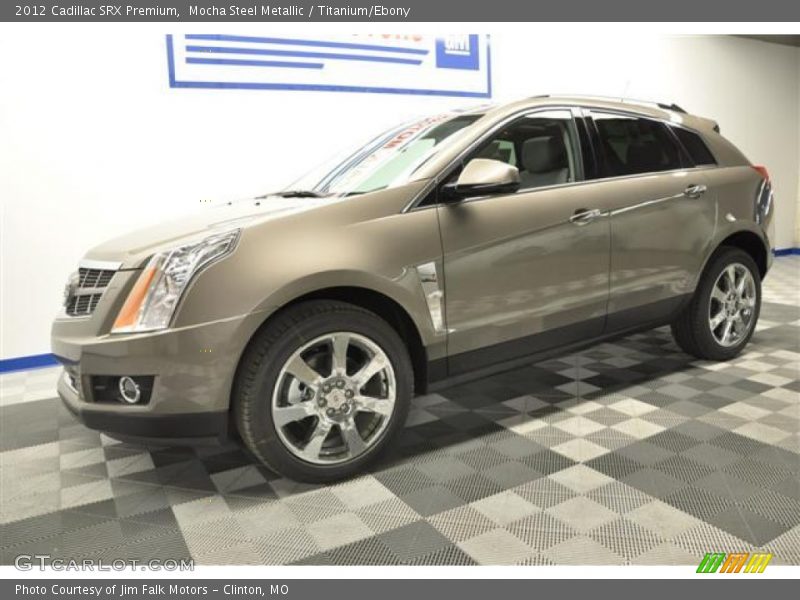 Mocha Steel Metallic / Titanium/Ebony 2012 Cadillac SRX Premium