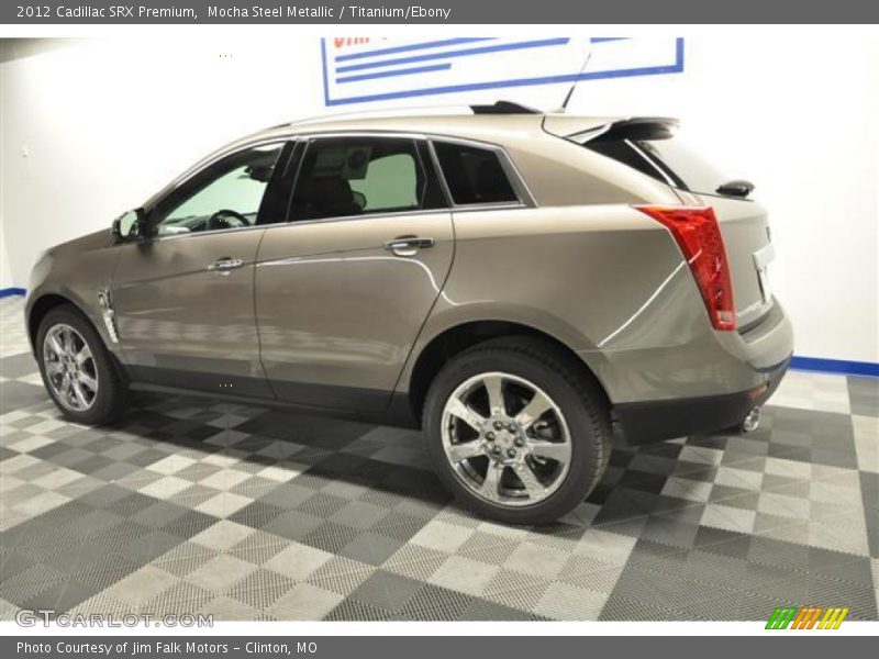 Mocha Steel Metallic / Titanium/Ebony 2012 Cadillac SRX Premium