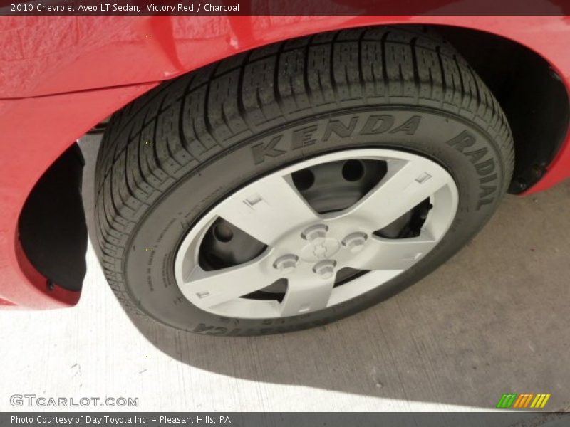 Victory Red / Charcoal 2010 Chevrolet Aveo LT Sedan