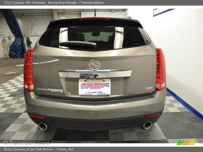 Mocha Steel Metallic / Titanium/Ebony 2012 Cadillac SRX Premium
