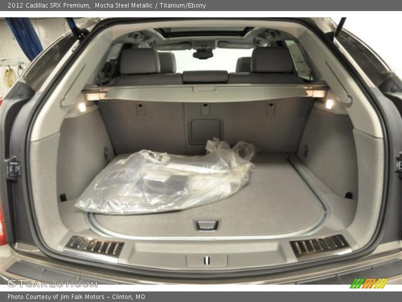 Mocha Steel Metallic / Titanium/Ebony 2012 Cadillac SRX Premium