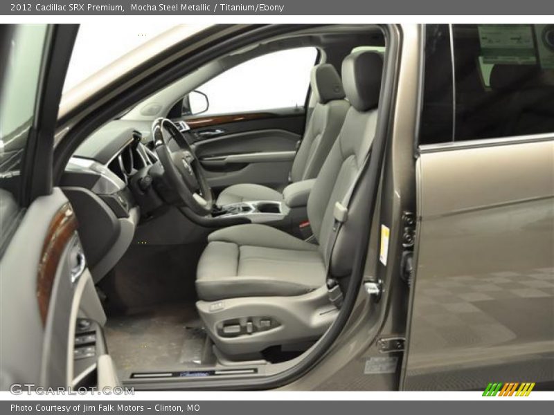 Mocha Steel Metallic / Titanium/Ebony 2012 Cadillac SRX Premium