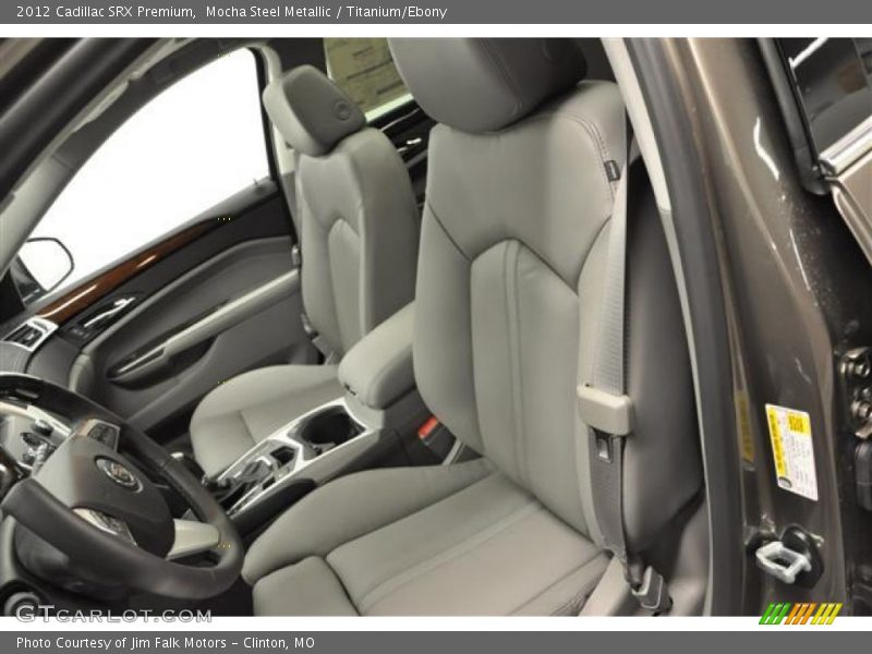 Mocha Steel Metallic / Titanium/Ebony 2012 Cadillac SRX Premium
