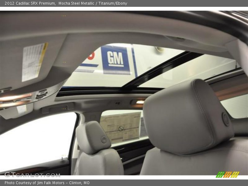 Mocha Steel Metallic / Titanium/Ebony 2012 Cadillac SRX Premium