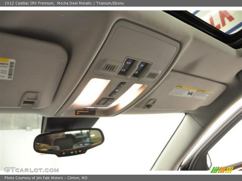 Mocha Steel Metallic / Titanium/Ebony 2012 Cadillac SRX Premium