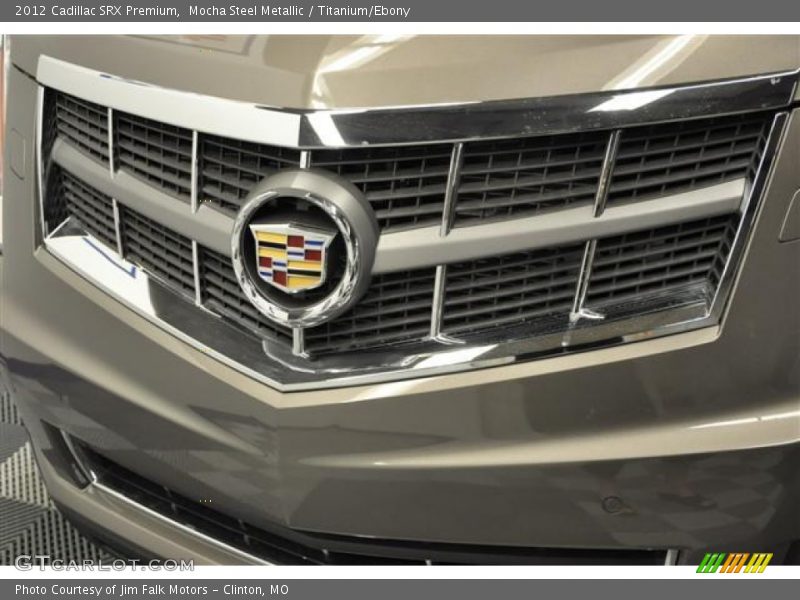 Mocha Steel Metallic / Titanium/Ebony 2012 Cadillac SRX Premium