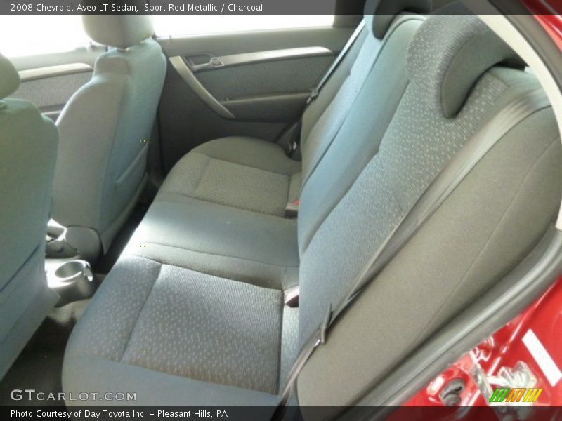 Sport Red Metallic / Charcoal 2008 Chevrolet Aveo LT Sedan