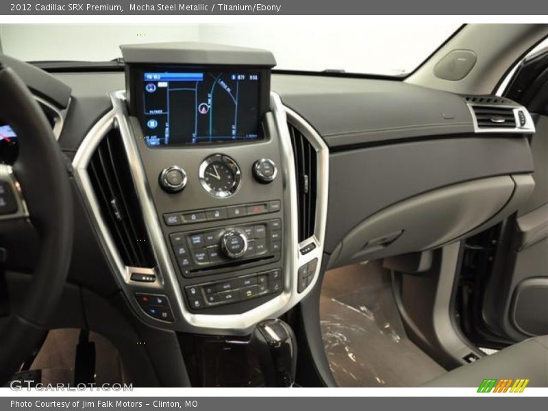 Mocha Steel Metallic / Titanium/Ebony 2012 Cadillac SRX Premium