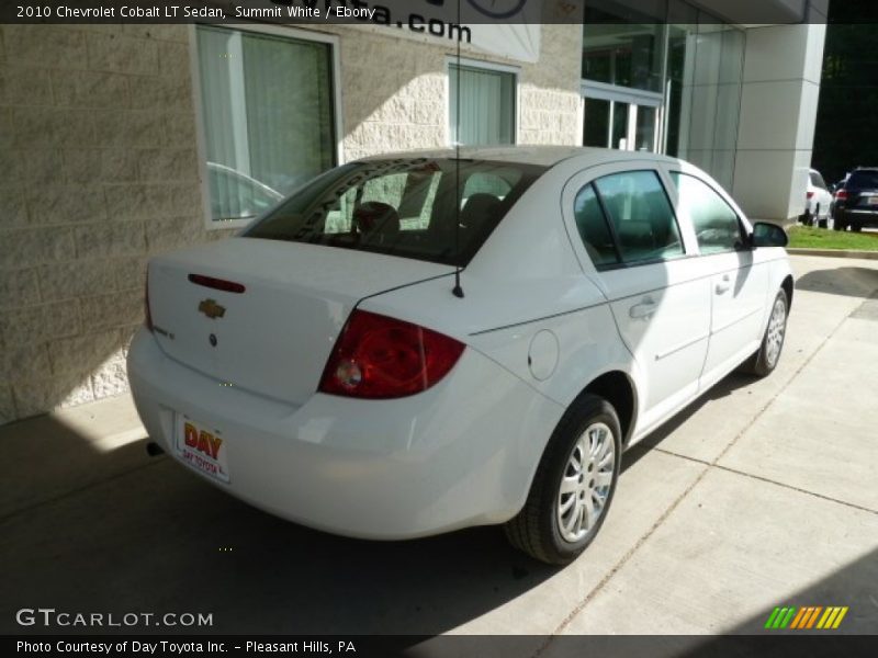 Summit White / Ebony 2010 Chevrolet Cobalt LT Sedan