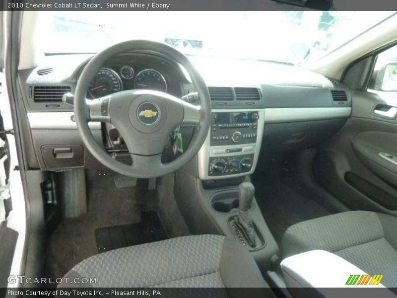 Summit White / Ebony 2010 Chevrolet Cobalt LT Sedan