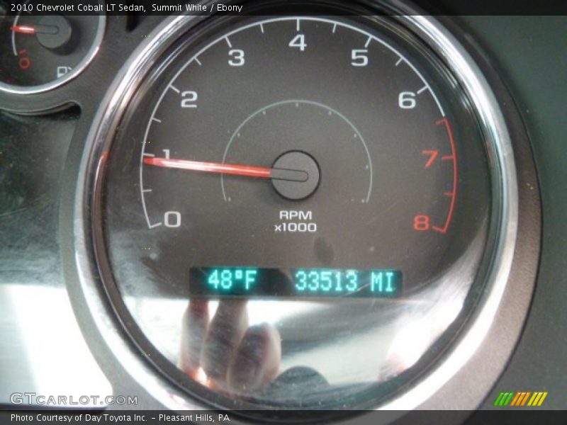 Summit White / Ebony 2010 Chevrolet Cobalt LT Sedan