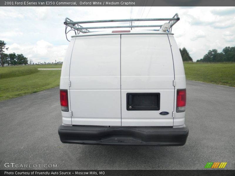 Oxford White / Medium Graphite 2001 Ford E Series Van E350 Commercial