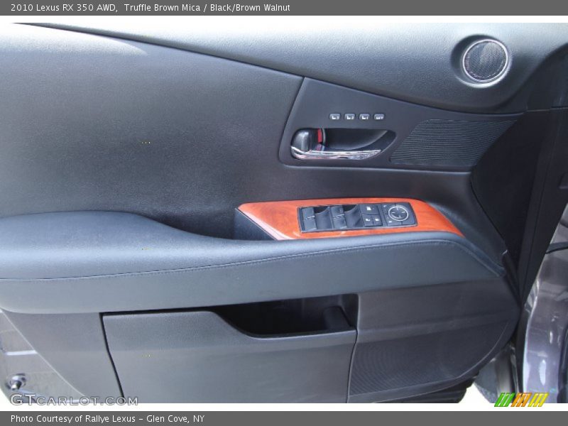 Truffle Brown Mica / Black/Brown Walnut 2010 Lexus RX 350 AWD