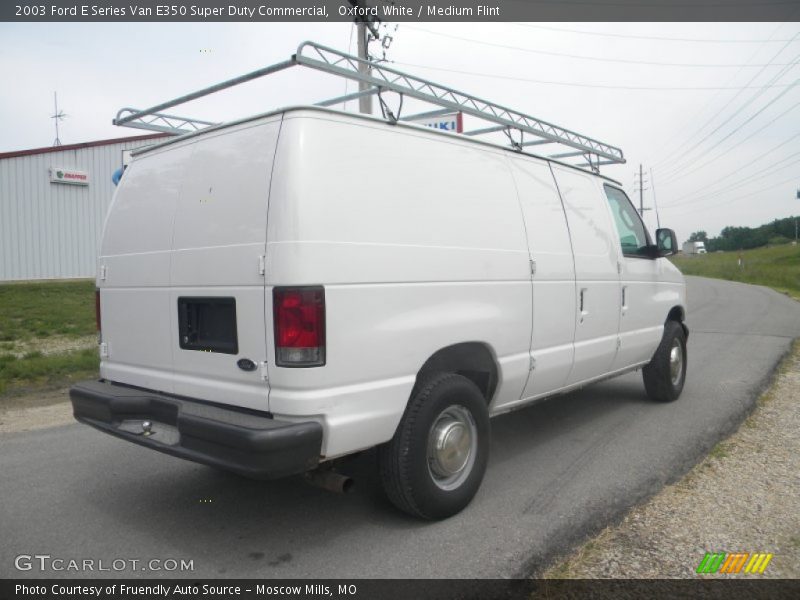 Oxford White / Medium Flint 2003 Ford E Series Van E350 Super Duty Commercial